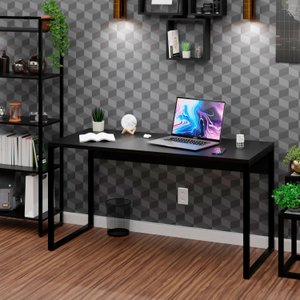 Mesa de Escritório Computador Industrial 1,50m Netmobil
