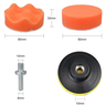 Kit 8 Boinas Esponjas de Polimento Automotivo 3 Polegadas (8cm) para Parafusadeira e Furadeira - 3