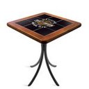 Ver imagem 2 de Mesa Madeira Azulejo 60x60cm - Bistrô Fixa 78cm - Natural - Harley Davidson