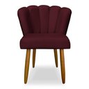 Ver imagem 4 de Kit 4 Cadeiras de Jantar Moderna Flor Balaqui Decor Bordo