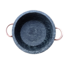 Ver imagem 4 de Panela em Pedra Sabão com Alça de Cobre Número 8 Curada