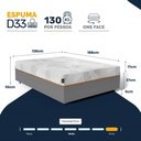 Ver imagem 4 de Cama Box com Colchão Ortopédico de Espuma D33 a Vácuo Sonno Full - Lucas Home - Casal