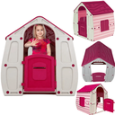Ver imagem 2 de Casinha de Brinquedo Faz de Conta Belfix Casa Magica Pink Rosa