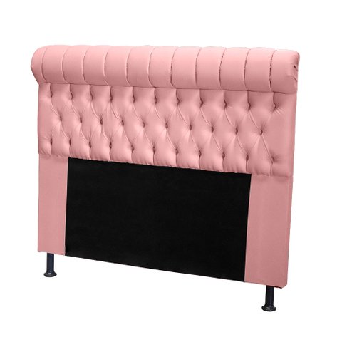 Cabeceira Tóquio 120 cm Suede Rosê