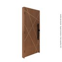 Ver imagem 5 de Porta Agatha 82x210 Fechadura Digital YDF40A Preto Lado Direito