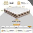 Ver imagem 3 de Cama Box Baú Casal Bioclassic com Colchão Molas Ensacadas Pillow Top Bege 138cm