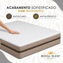 Ver imagem 5 de Cama Box Baú Casal Bioclassic com Colchão Molas Ensacadas Pillow Top Bege 138cm