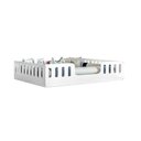 Ver imagem 1 de Cama Casal Design Montessoriana Helo Branco Acompanha Luminária Led
