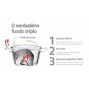 Ver imagem 3 de Risoteira Inox Fundo Triplo 3,3L com Colher Ventura Tramontina