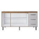 Ver imagem 4 de Balcão para Pia Diana 150 Cm Savana Off White Moblis