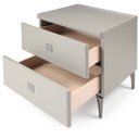 Ver mais imagens de Mesa de Cabeceira Multifuncional Smart Vision: Carregador por Indução, Led Automático e Soft Close C