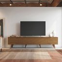 Ver imagem 4 de Rack Retrô Shop 2,18m para TV 70" Cedro – Moderno, Aconchegante e de Alta Qualidade