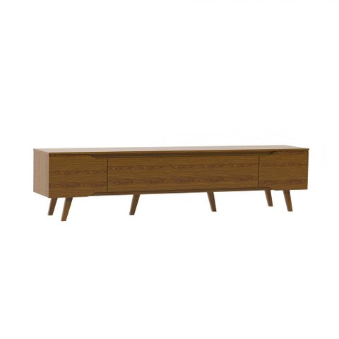 Rack Retrô Shop 2,18m para TV 70" Cedro – Moderno, Aconchegante e de Alta Qualidade