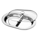 Ver imagem 1 de Travessa Inox 2 Divisões com Tampa de Vidro Ciclo Tramontina