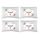 Ver imagem 1 de Kit 4 Travesseiros Cabra de Óculos Macio Confortável Antialérgico