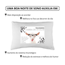 Kit 4 Travesseiros Cabra de Óculos Macio Confortável Antialérgico - 9