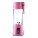 Ver imagem 1 de Mini Liquidificador Portátil Bateria Recarregavel - Rosa