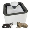 Bebedouro Fonte de Agua Cao Gato Pet Cachorro Animal de Estimaçao Reservatorio 2.5 Litros Filtro Aut - 1