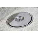 Ver imagem 2 de Lixeira Pia Cozinha Embutir Granito Inox 5 Litros