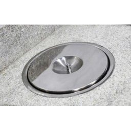 Lixeira Pia Cozinha Embutir Granito Inox 5 Litros - 2 Lixeira Pia Cozinha Embutir Granito Inox 5 Litros - 2