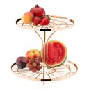 Ver imagem 1 de Fruteira Dupla Redonda Cobre Future Frutta e Verdure