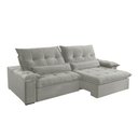 Ver imagem 4 de Sofá Nivus Linho 2 Módulos de 90cm B25cm Meu Sofá Online A230 Linho Cinza