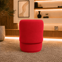 Ver imagem 5 de Poltrona Decorativa Bia Orgânica Suede Recepção Sala Estar Quarto