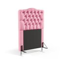 Ver imagem 2 de Kit Cabeceira Decorativa Para Cama Box Pollux e Calçadeira Sagitarius 90 Para Cama de Solteiro Sued