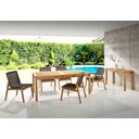 Ver imagem 2 de Conjunto Trama Mesa 220cm + Cadeiras Corda Preta - 60500