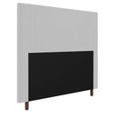 Ver imagem 1 de Cabeceira Cama Box Casal Queen Size Ferrara 160cm Corano Branco - Abmaza