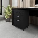 Ver imagem 1 de Gaveteiro Organizador 2 Gavetas e Espaço P/ Pastas F5 Office