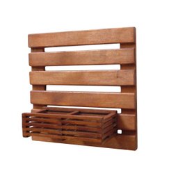 Painel Jardim Vertical Cambará 50x50cm Com 1 Cachepot Duplo - 3