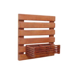 Painel Jardim Vertical Cambará 50x50cm Com 1 Cachepot Duplo - 2