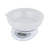 Balança Digital Capacidade 5Kg com Tigela a Pilha Cozinha 0.1 Gr Branca - 4