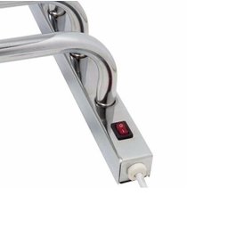 Toalheiro Aquecedor Térmico Cromado Pequeno 220 Volts - 4
