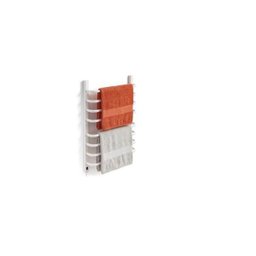 Toalheiro Térmico Aquecedor 110v Direito 2 Toalhas Branco Flape - 5