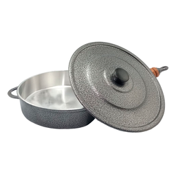 Frigideira Aluminio Fundido 30cm - Craqueada - 3