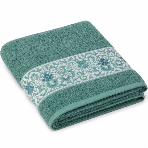 Toalha de Rosto Quebec 100% Algodão 320g/m² 45x70cm Bene Casa Verde Militar