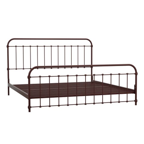 Cama de Ferro Patente King Icamas Marrom