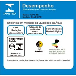 Purificador de Água Alcalina Ionizada Ozonizada Blue Oxi Top Life - 4 Purificador de Água Alcalina Ionizada Ozonizada Blue Oxi Top Life - 4