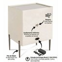 Ver mais imagens de Mesa de Cabeceira Multifuncional Smart Pro-max: Carregador por Indução, Led, Biometria e Gavetas Sof