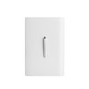 Ver imagem 1 de Interruptor Paralelo com Placa Branca e Tecla Cromada Novara