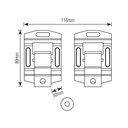 Ver imagem 5 de Suporte Universal para Tv Ultra Slim Fixo 10-100" Sbru859 - Brasforma