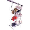 Ver imagem 2 de Porta Tempero 6 Potes em Vidro Inox Jomer 3031