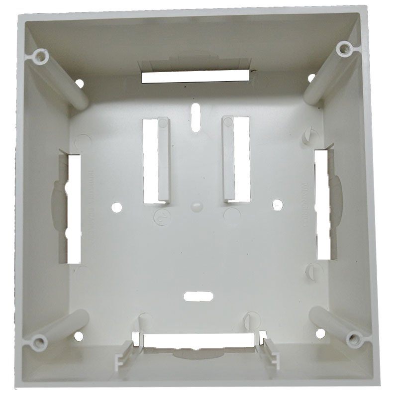 Caixa 4x4 Versatil Sobrepor Branco - 4x4" 4 Interruptor paralelo Separados - 3