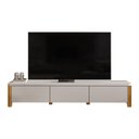 Ver imagem 2 de Rack Monaco 1.8 para TV até 75 Polegadas 3 Gavetas Pés em Madeira Maciça