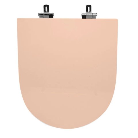 Assento Sanitário Poliéster para Louça Mondiale (celite) Super Luxo Cromado (reb. Oculto) Rosato