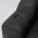 Ver imagem 7 de Poltrona Reclinável Automática Atlanta Elétrica Preto Facto Bivolt USB -Larbelle