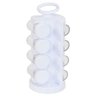 Porta Temperos com Suporte Giratório 08 Potes, Plastico - 1