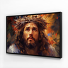 Quadro de Jesus em Tecido Canvas Decorativo 123x83 - 2
